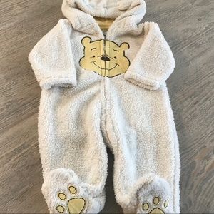 Winnie the Pooh Zip Down Body Suit
